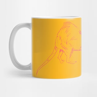 Sketch Rat Mug